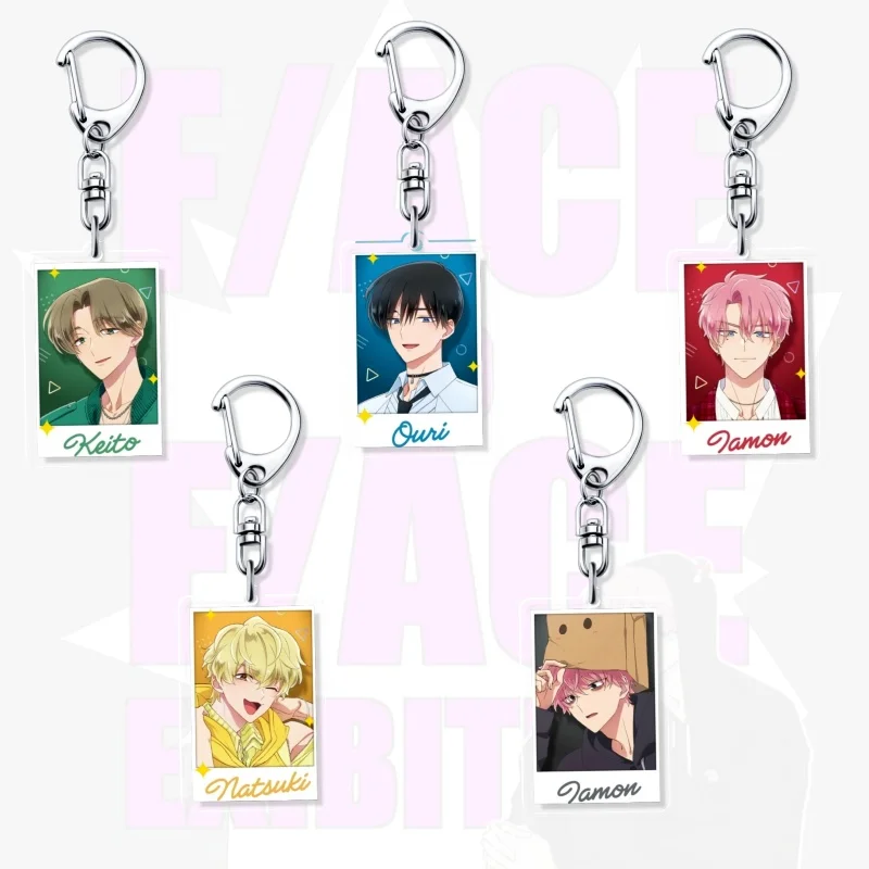 

F/ACE Tamon's B-Side Which side of Tamon Anime Lovely Couple Lover Related Products Girls Gift Key Chain Bag Charms Souvenir