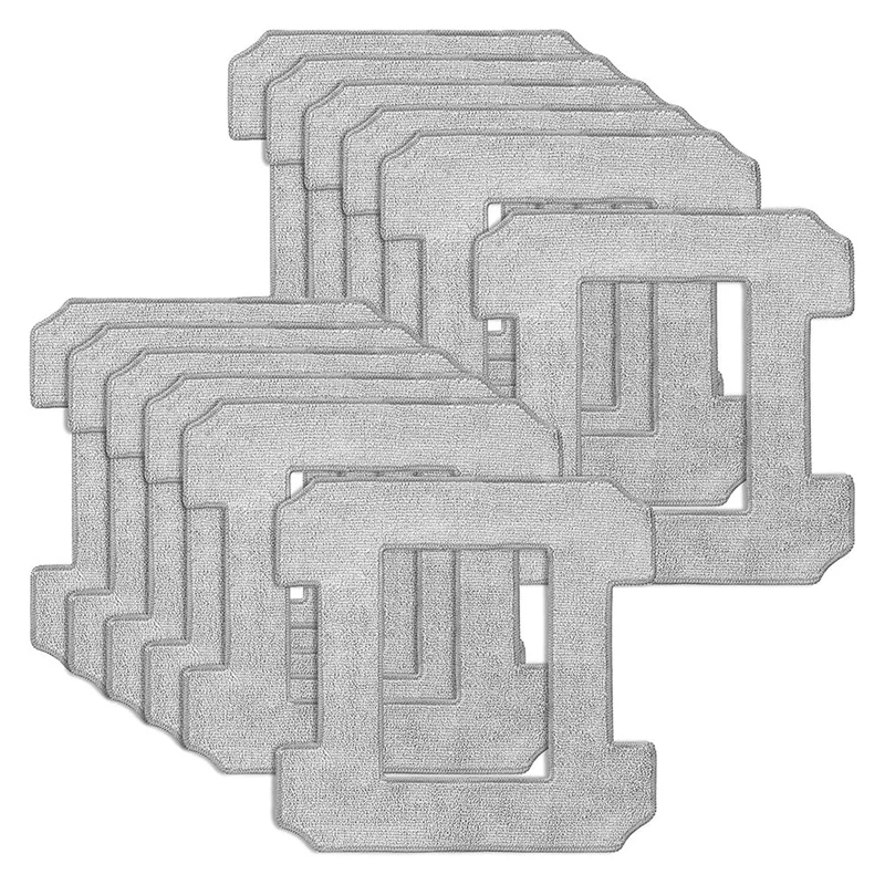 

A16Z 12Pack Cleaning Cloths For Ecovacs Winbot W1 Pro/W1/W2 Omni/W2 Window Cleaning Robots,Ecovacs Cleaners Refills Reusable