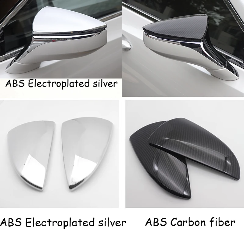 

For Lexus ES ES200 ES250 ES300h ES350 2018 2019 2020 2021 2022 ABS material Rearview Mirror Cover Exterior Accessories