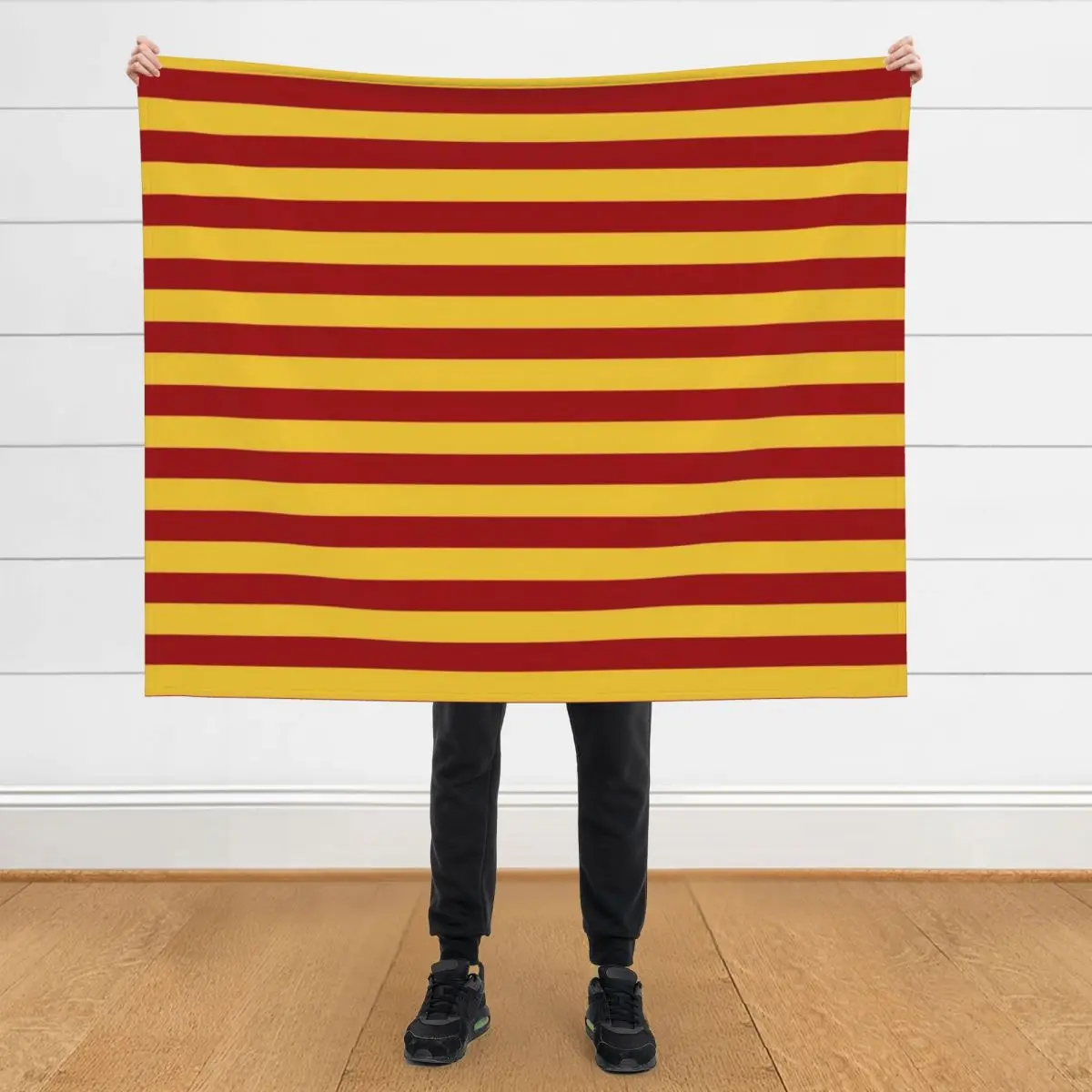 

yellow red stripes Throw Blanket Luxury St christmas gifts Decorative Sofa Beach Blankets