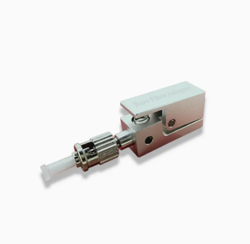 

5pcs ST square bare fiber adapter, bare fiber test flange, temporary splicing coupler 126um