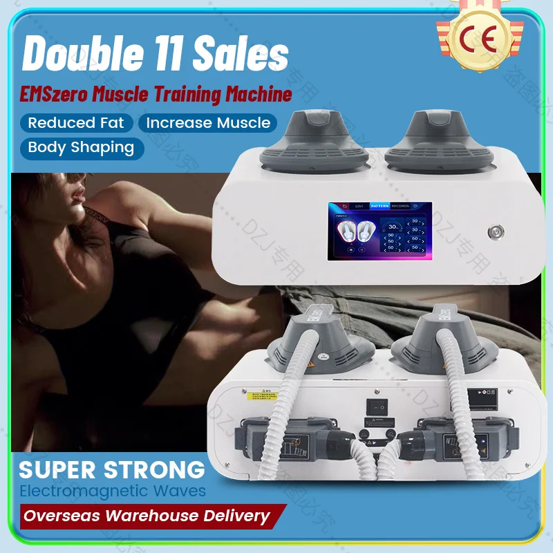 

Double 11 Sales EMSzero RF EMS ABS Muscle Stimulator Portable 200Hz Body Sculpt Machines Nova Abdominal Muscle Building Slimming