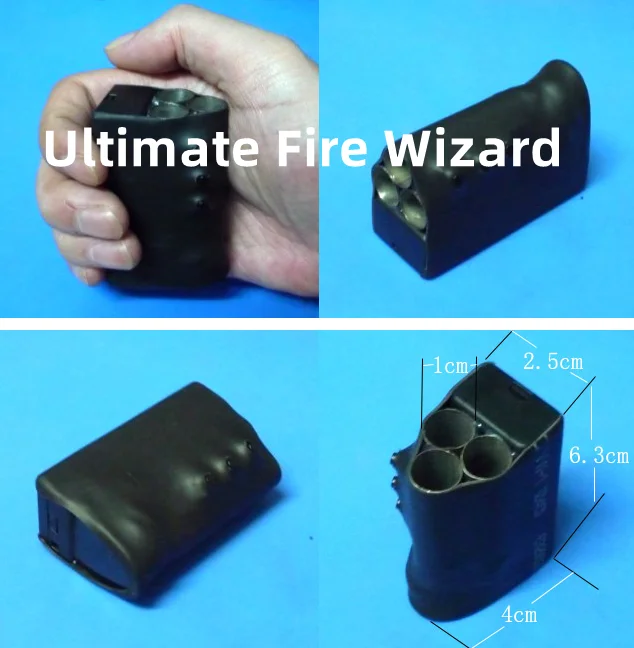 Ultimater Fire Wizard Fire Magic Tricks Close Up Stage Magic Props Professional Magician Illusions Gimmick Accessories Stage