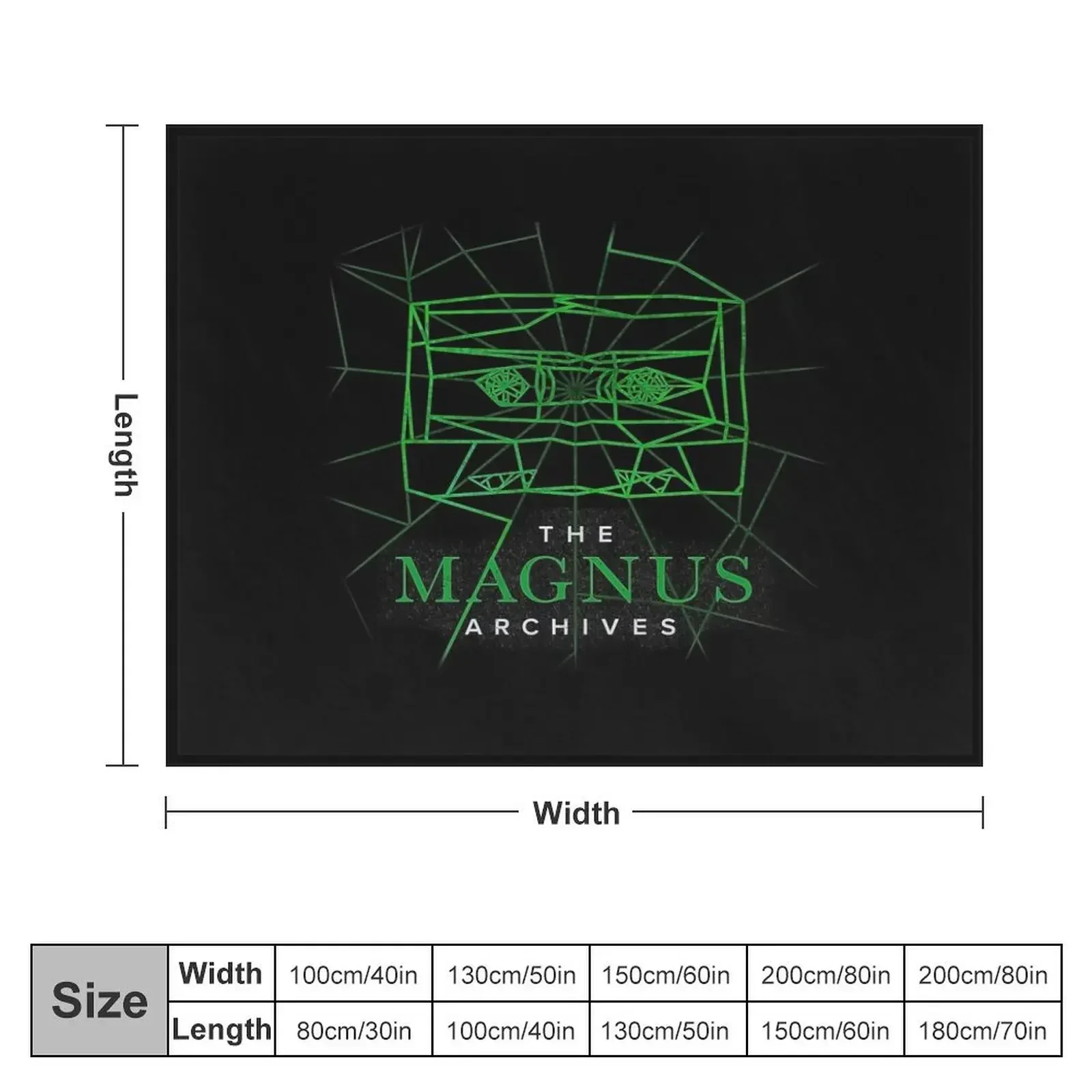 magnus-archives, podcast Throw Blanket Single Luxury Sofa Throw Blankets