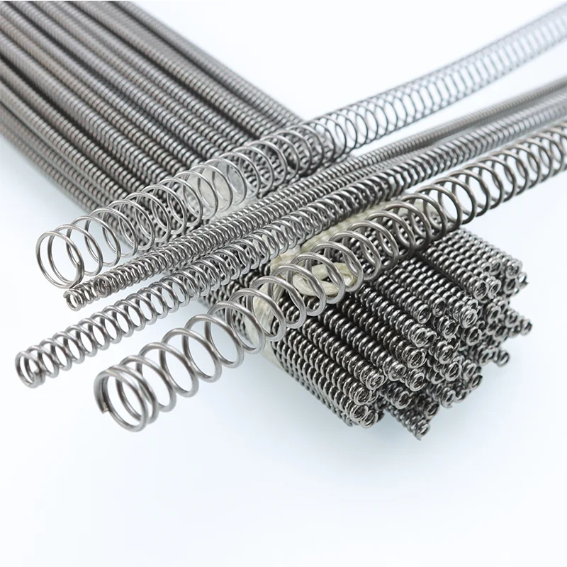 2pcs Length 300mm Long Compression Metal Spring Wire Diameter 0.3 0.4 0.5 0.6 0.7 0.8 1.0mm Y-shaped Soft Pressure Return Spring