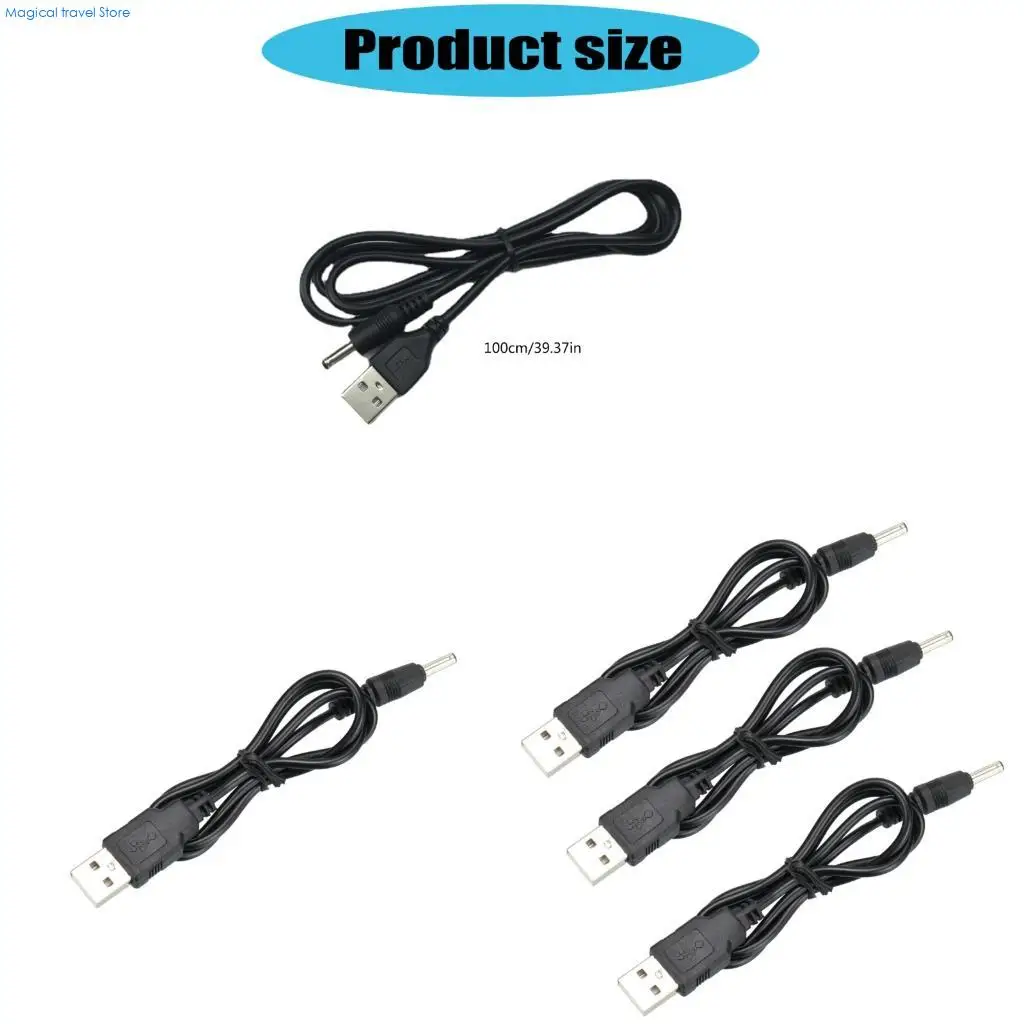 N2UB Universal DC3.5x1.35mm Power Cord Copper Cores For Electronics Charging