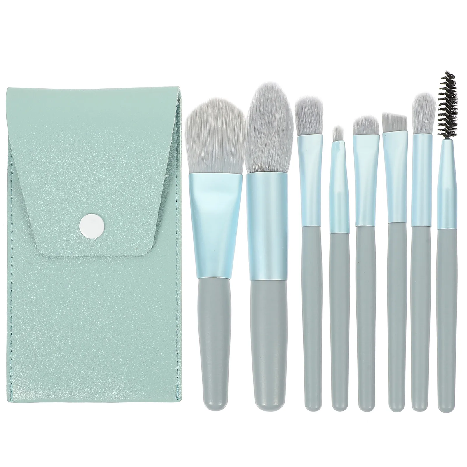 1 مجموعة فرشاة للمكياج الصغيرة مجموعة شعيرات كثيفة ناعمة للوجه أدوات التجميل النساء لصالح لينة أحمر الخدود مسحوق قضيب الاستخدام اليومي #2