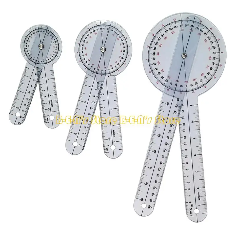 Y1AD Multifunctional Measuring Device For Medicinal Professional To Evaluate Mobility Using Transparent ABS Ruler In Various