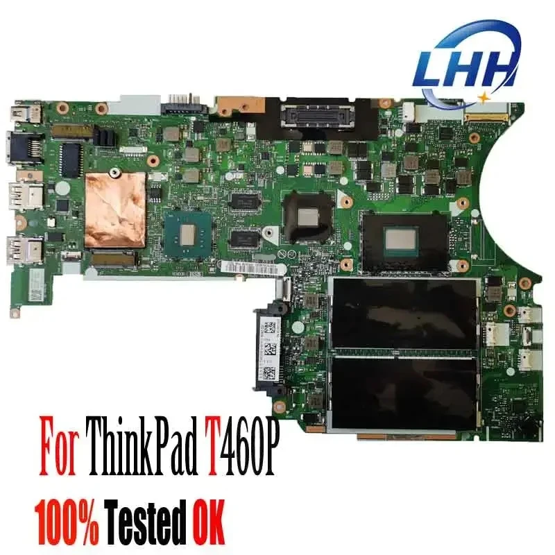 NM-A611 Mainboard for Lenovo Thinkpad T460P Motherboard  BT463 with CPU I5-6TH I7-6TH GPU 2G 100% Tested 01AV878 01AV866 01YR869