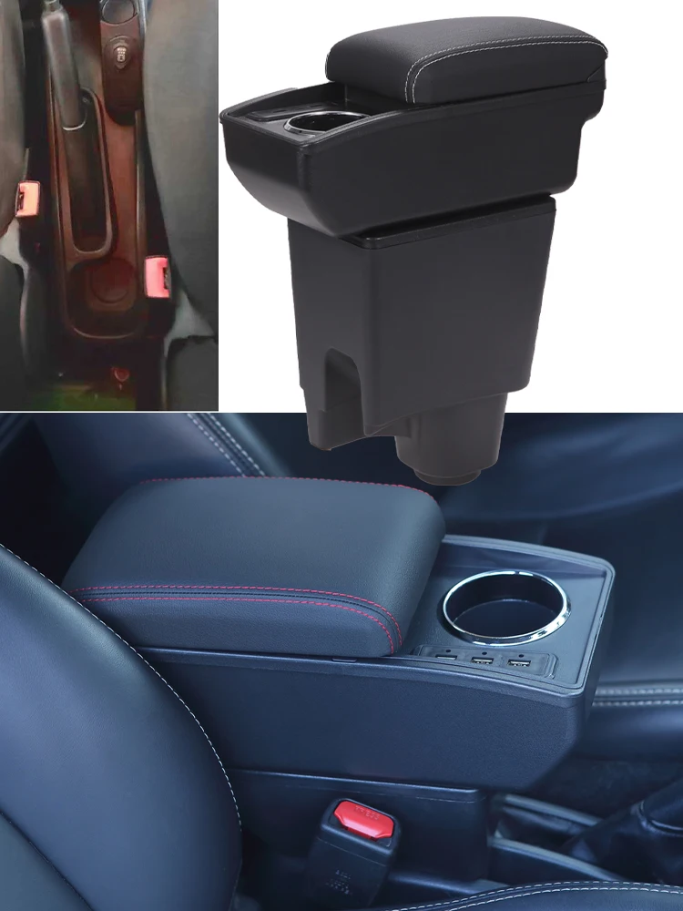 Voor Fiat Fiorino Armsteun Box Voor FIAT FIORINO Auto Armsteun Auto Opbergdoos Gewijd Retrofit onderdelen Interieur Auto Accessorie 2015 - afbeelding 2