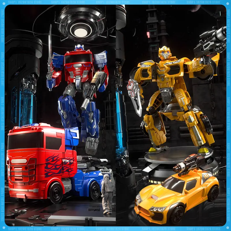 

In Stock Transformation LiJiang OP Commander Bumblebee Automobile Robot Action Figures Model Robot Collection Toy Gifts