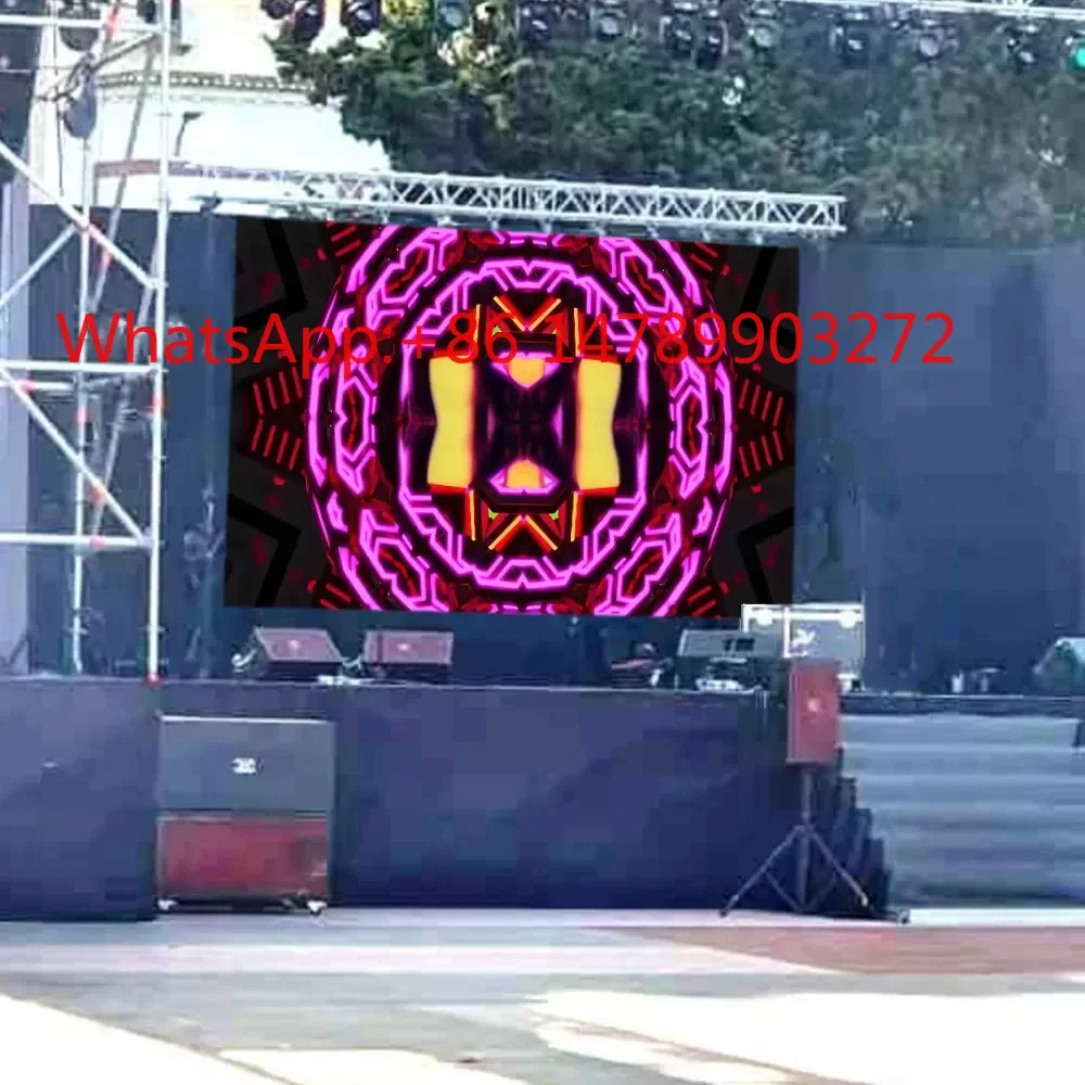 

Concert Event Rental Stage LED Sexi Video Wall Screen Mobile Installation P4.81 Outdoor LED Display