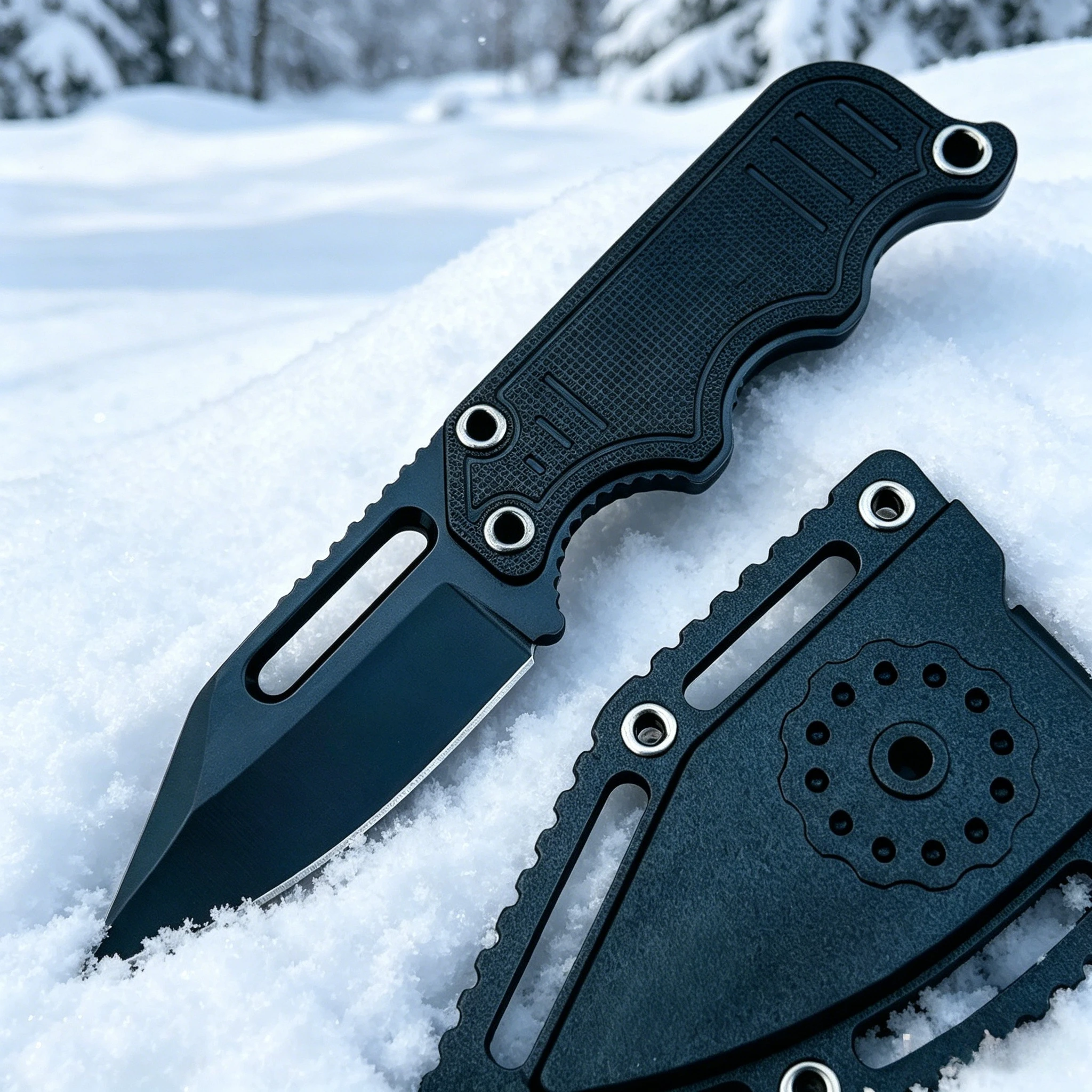 มีดพกพา Mini Instinct EDC ใบมี - Dive Knife Titanium บทวิจารณ์และราคา