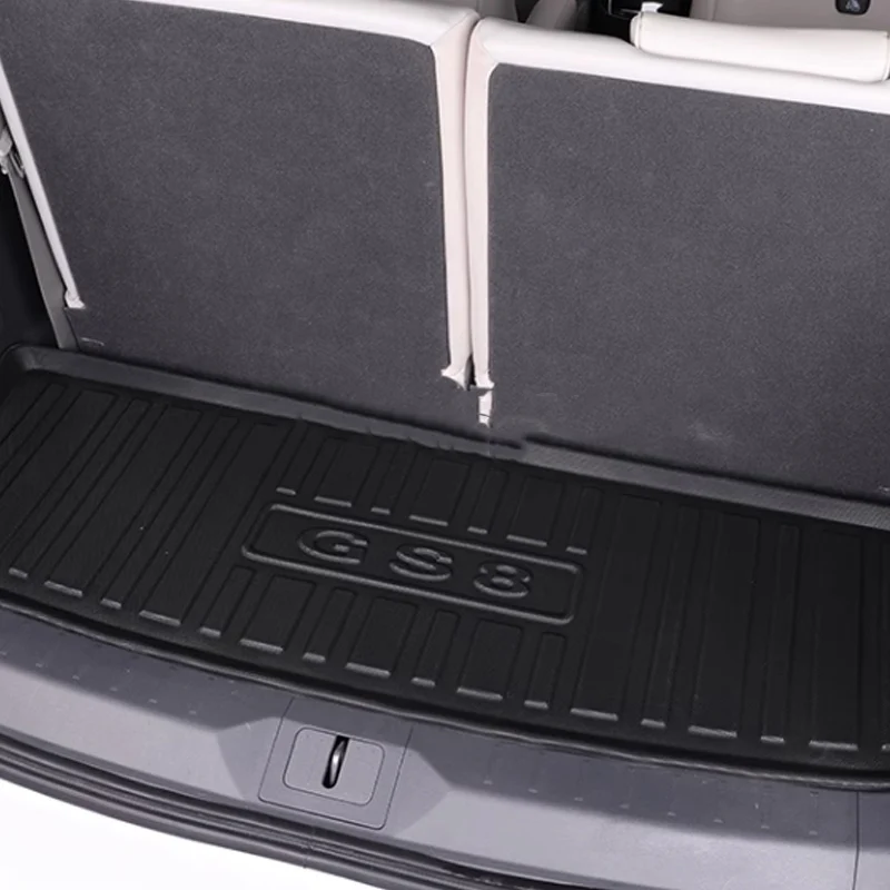 For Trumpchi GAC GS8 2nd Gen 2022 2023 Car TPO Rear Trunk Cargo Liner Boot Tray Cover Mat Floor Carpet Kick Pad Accessories