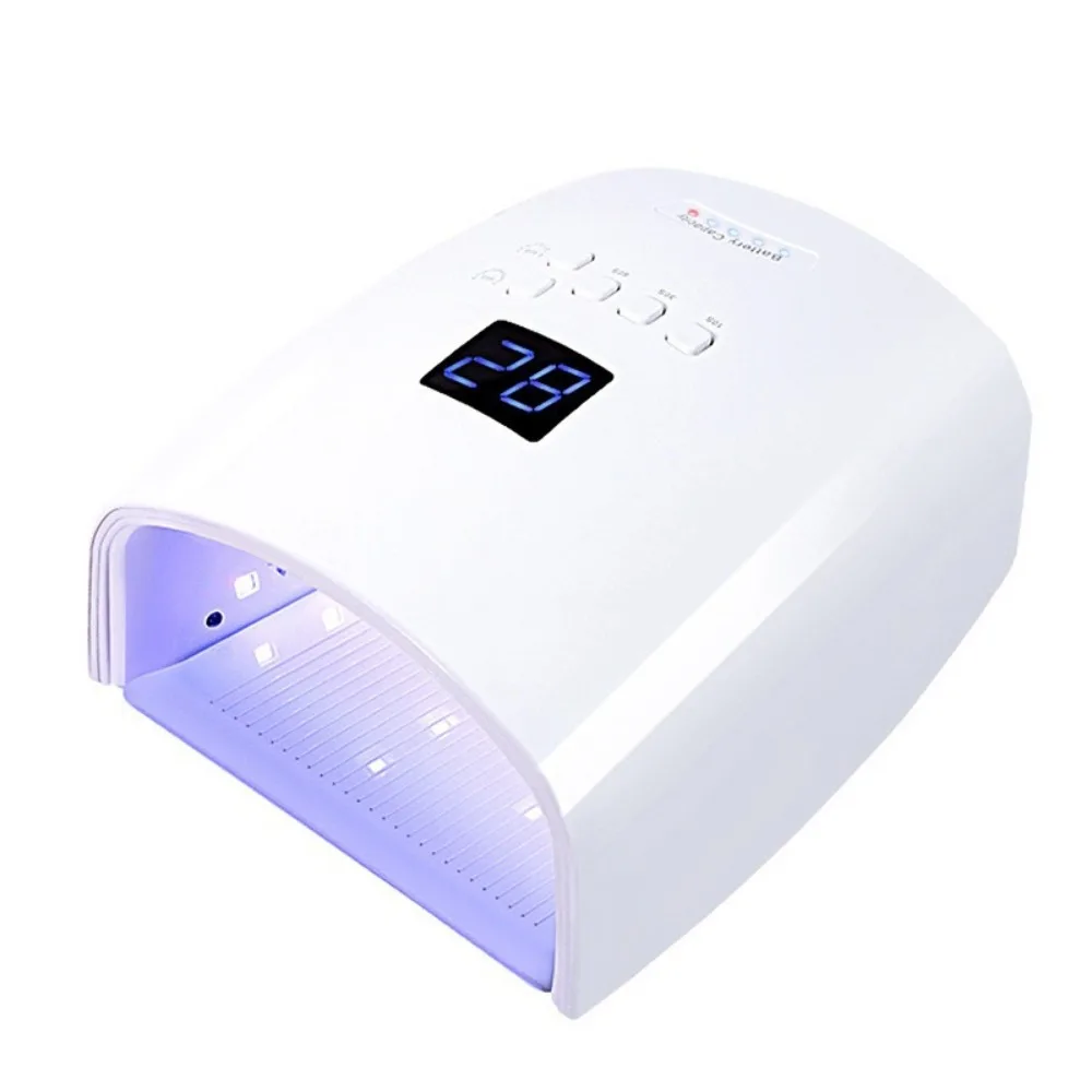 Nail art light S10 rechargeable phototherapy light 66W power storage LED intelligent induction baking light