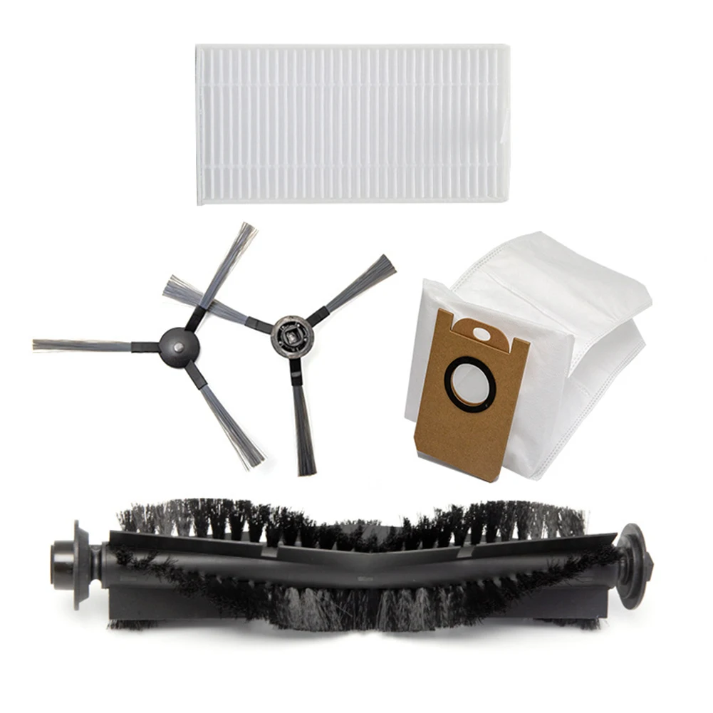 

Main Brush+Mop Cloth+Filter+Dust Bag+Side Brush Spare Parts Set For Redkey R10 Sweeping Machine Home Appliance Accessories