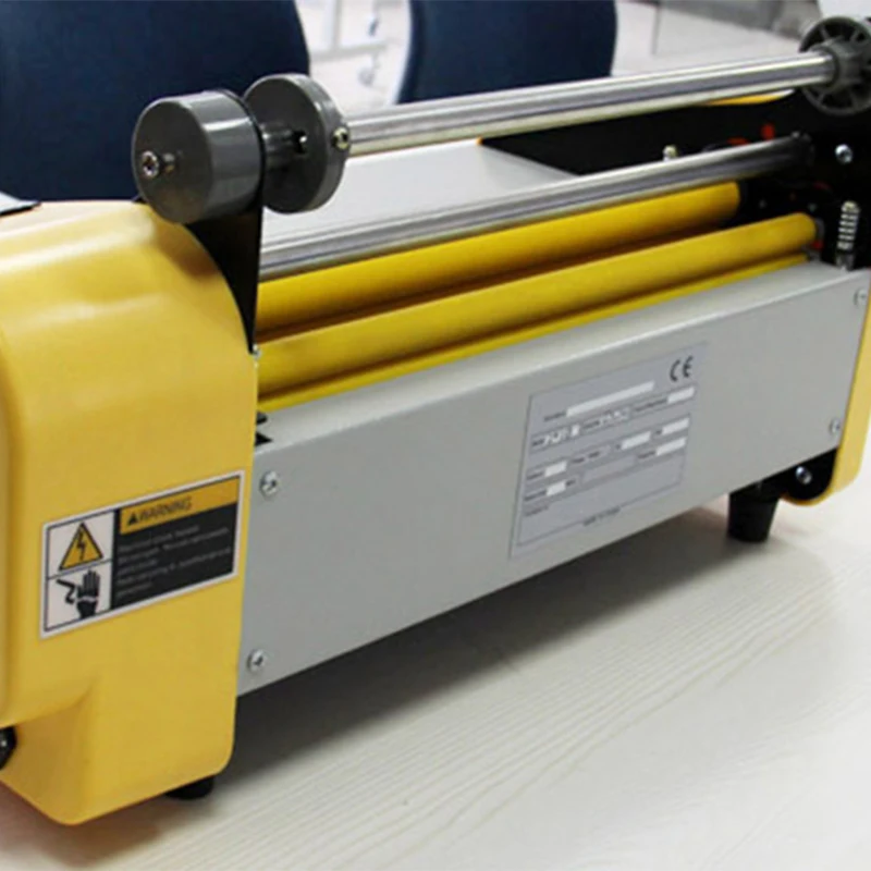 Electric small laminating machine W358 electronic temperature control hot and cold multi-function pre-coating laminating machine