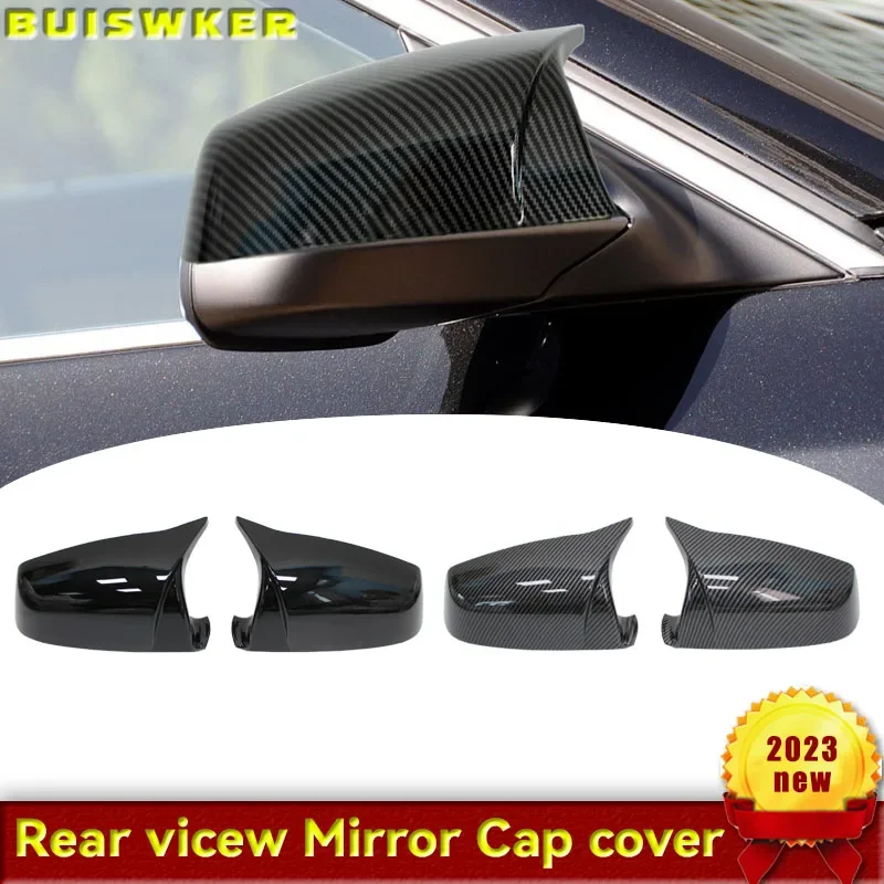 

1 Pair Rear View Side Case Trim M Style Car Rearview Mirror Caps For BMW 5 6 7 Series E60 E61 E63 E64 F01 F02-F04 Accessories
