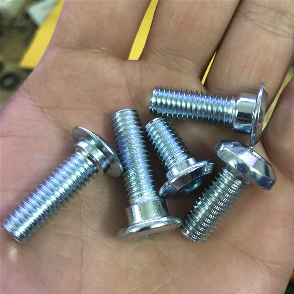 10PCS Motorcycle Bolts Brake Disc/rotor Screws M8*1.25*25/35mm Carbon Steel 8.8 Lever Universal For Honda Yamaha Kawasaki Suzuki