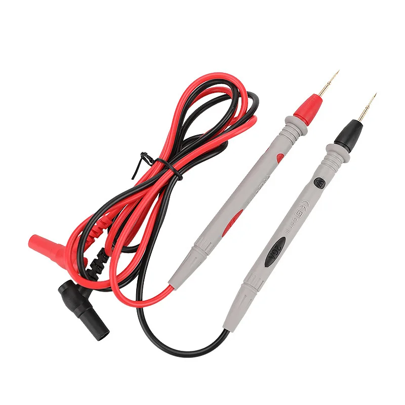 1 Pair Digital Multimeter Probe PVC Wire Needle-Tip Universal Test Leads with Alligator Clip for LED Tester Multimetro