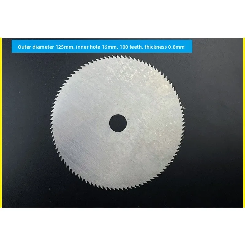 Angle Grinder 125mm Manganese Steel 5 Inch Fine Tooth Mahogany Plastic Cutting Aluminum Rubber Bodhi Ultra-thin Wood Saw Blade