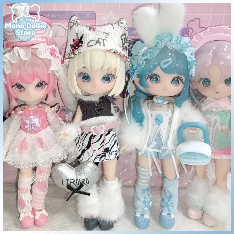 

Genuine Lilolo V2.5 1/12 Bjd Binary Sweetheart Series Joint Doll Decor Toys 15cm Action Figures Girl'S Birthday Surprise Gift