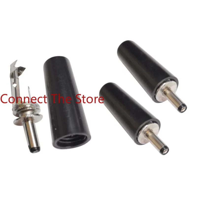 10PCS DC3011 Male Round Cap Tube Power Supply 3.0*1.1*9.0MM   Plug Assembled Welding Wire Type