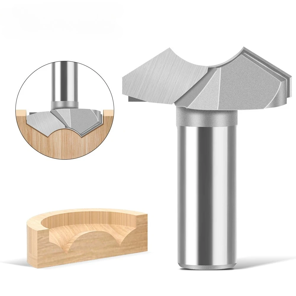 

1/4" 1/2" 6mm 12mm Shank Pearl Milling Router Bit Buddha Bead Cutter Round Bead Cutter Base Carving Cutter Woodworking Tools