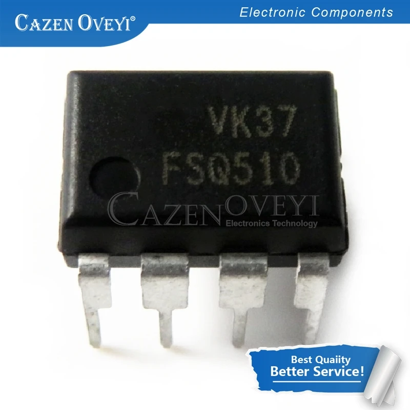 10 pçs/lote FSQ510 DIP-7 Em Estoque