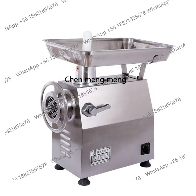 Kommerzieller Fleischmischer aus Edelstahl, multifunktionale Einlaufmaschine, leistungsstarker elektrischer mikrogefrorener Fleischwolf im Großhandel