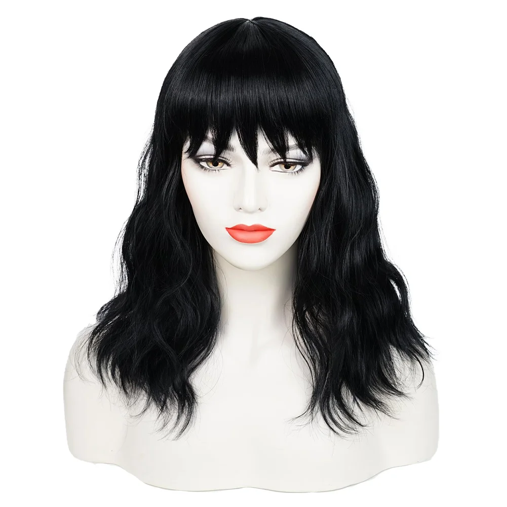 Lydia Astrid Cosplay Wig Bride Gown Costume Props Movie Insect Liquid Straight Hair Women Girls Halloween Carnival Party Suits