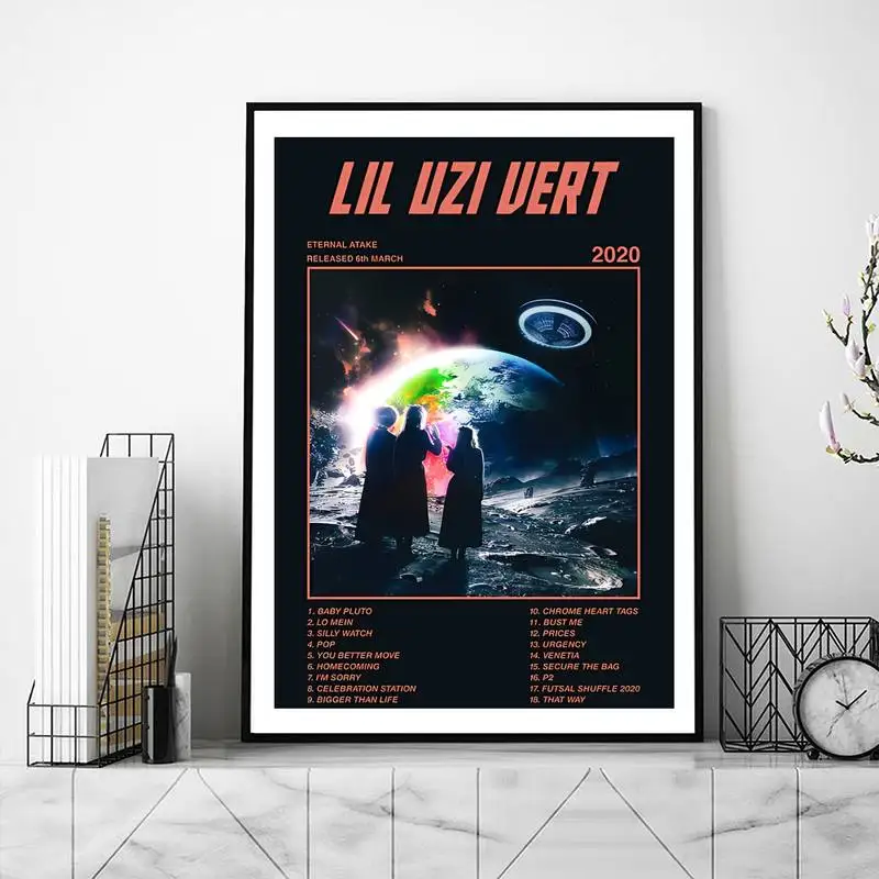 Rapper Lil Uzi Vert POSTER Posters Prints Wall Pictures Living Room Home Decoration