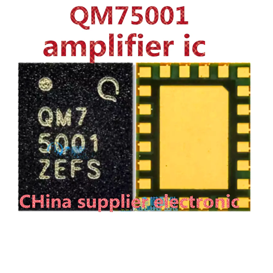 

5 шт.-30 шт., QM75001TR13 QM75001 PA IC для магнитного усилителя мощности, RF IC QM7 5001, модуль сигнала, чип