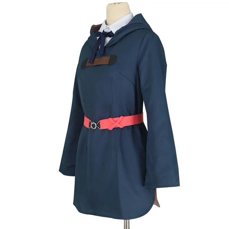 

Anime Little Witch Academia Atsuko Akko Kagari Cosplay Costumes Luna Nova Magical Academy Uniform Women Coat Hat For Comic Con