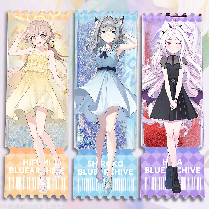 مجموعة زينة أرشيفات أنيمي زرقاء ، تذكرة رمال متحركة ، زينة كعب ، جمع ، ذكرى ، سوناشي ، شيروكو ، تاكاناشي ، هوشينو ، ريكوهاشيما ، أرو