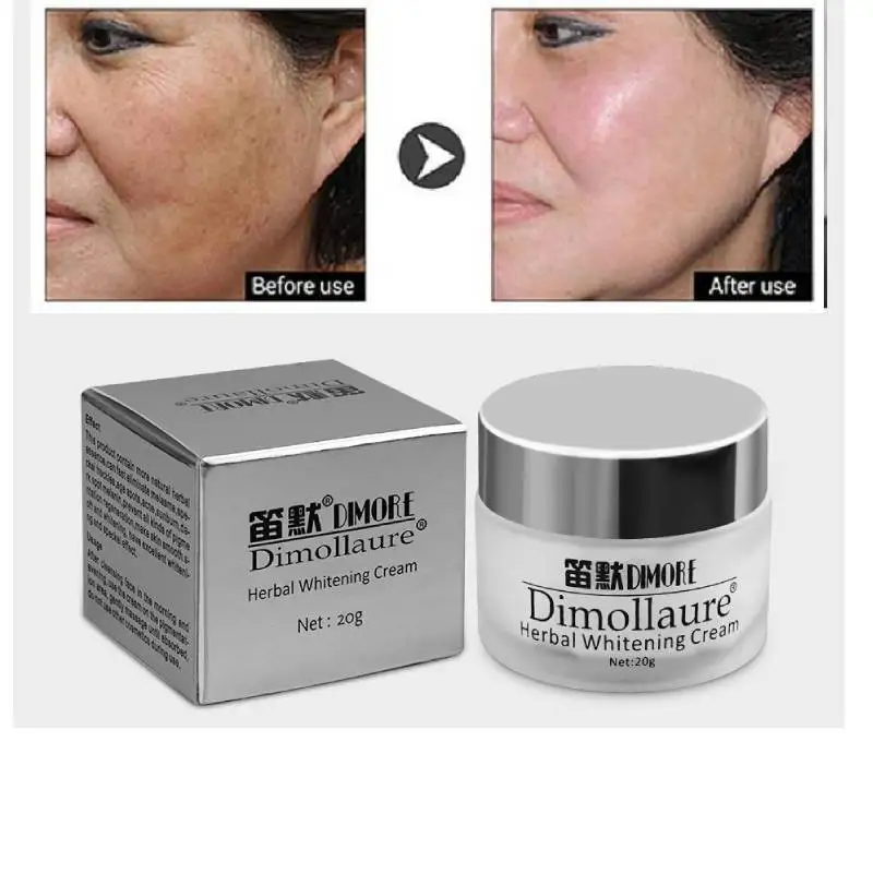 Dimollaure Whitening Freckle Cream Moisturizing Removal Melasma Dark Spot Pigment Melanin Brighten Skin Care Face Whitening