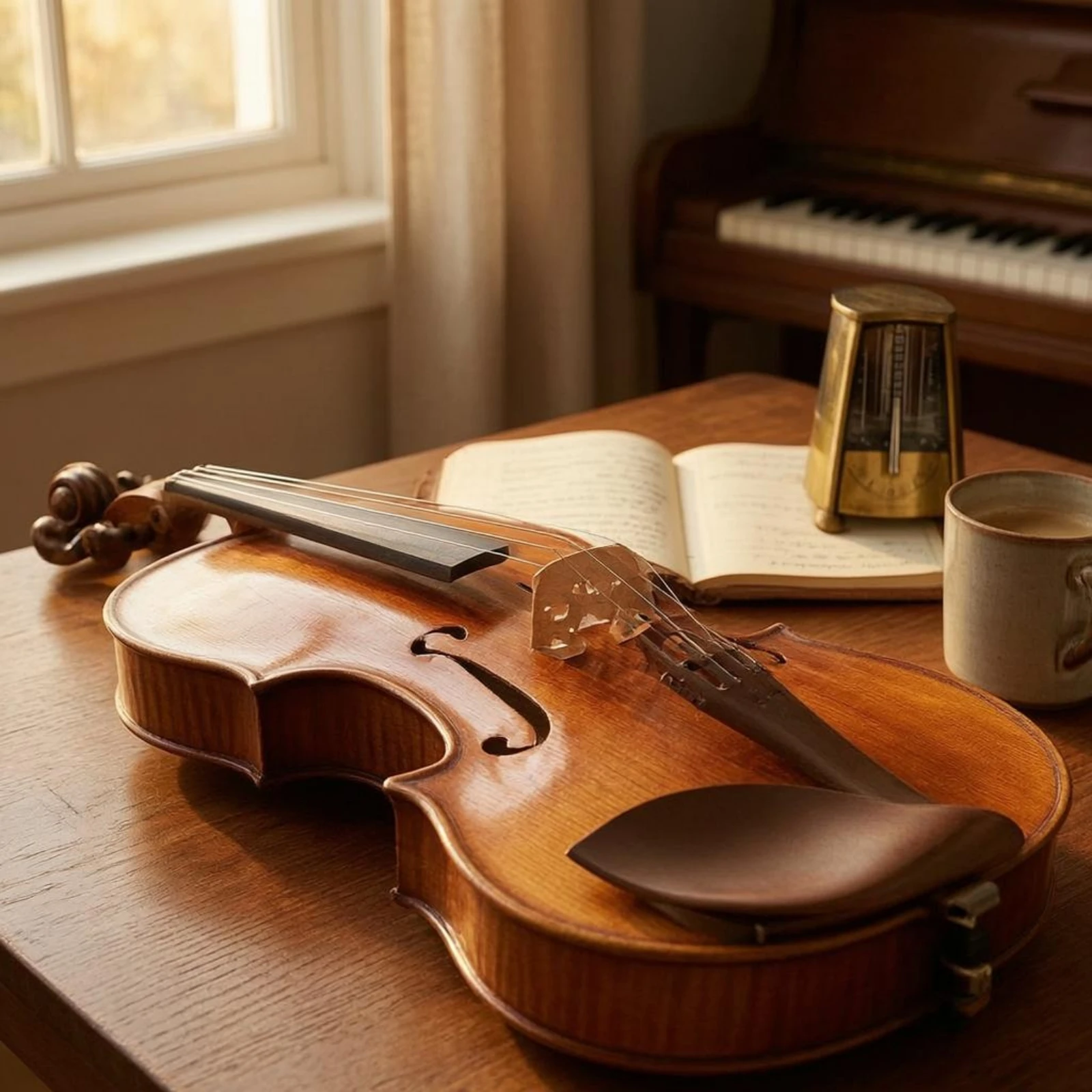 10 Pieces Maple Violin Bridge Wooden Maple Wooden Bridge String Instrument Part Easy to Shape Music Accessory Good Sound