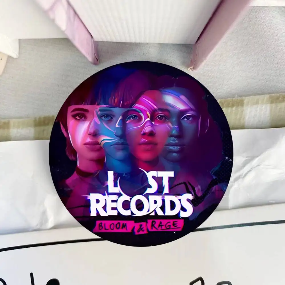 Lost Records Bloom And Rage Round Badges Can Be Used To Decorate Clothes And Backpack Pins
