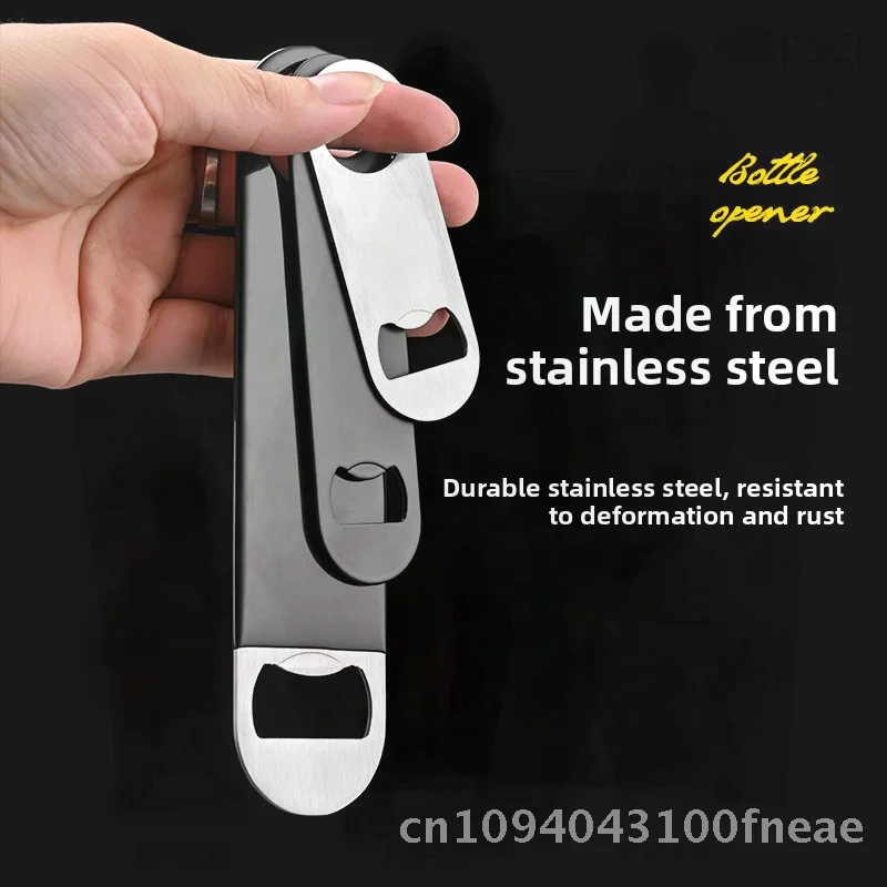 

Многофункциональная открывалка для крышек из нержавеющей стали, металлическая отвертка для пива, открывалка для бутылок с деревянной ручкой, различные цвета