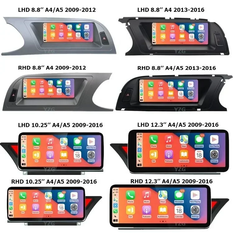 Voyeego 12.3 inch Car DVD Player For A4 A5 A6 B8 C6 Q5 Q7 MMI 2G 3G Multimedia Player 2Din Carplay Stereo GPS DVD Head Unit