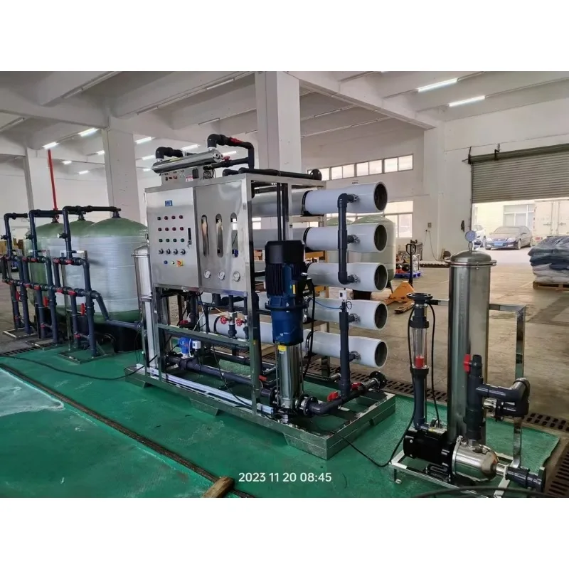 10T/H Brackish Water Desalination Plant Desalination Salt Water For Agriculture Irrigation RO System For Drinking Purification