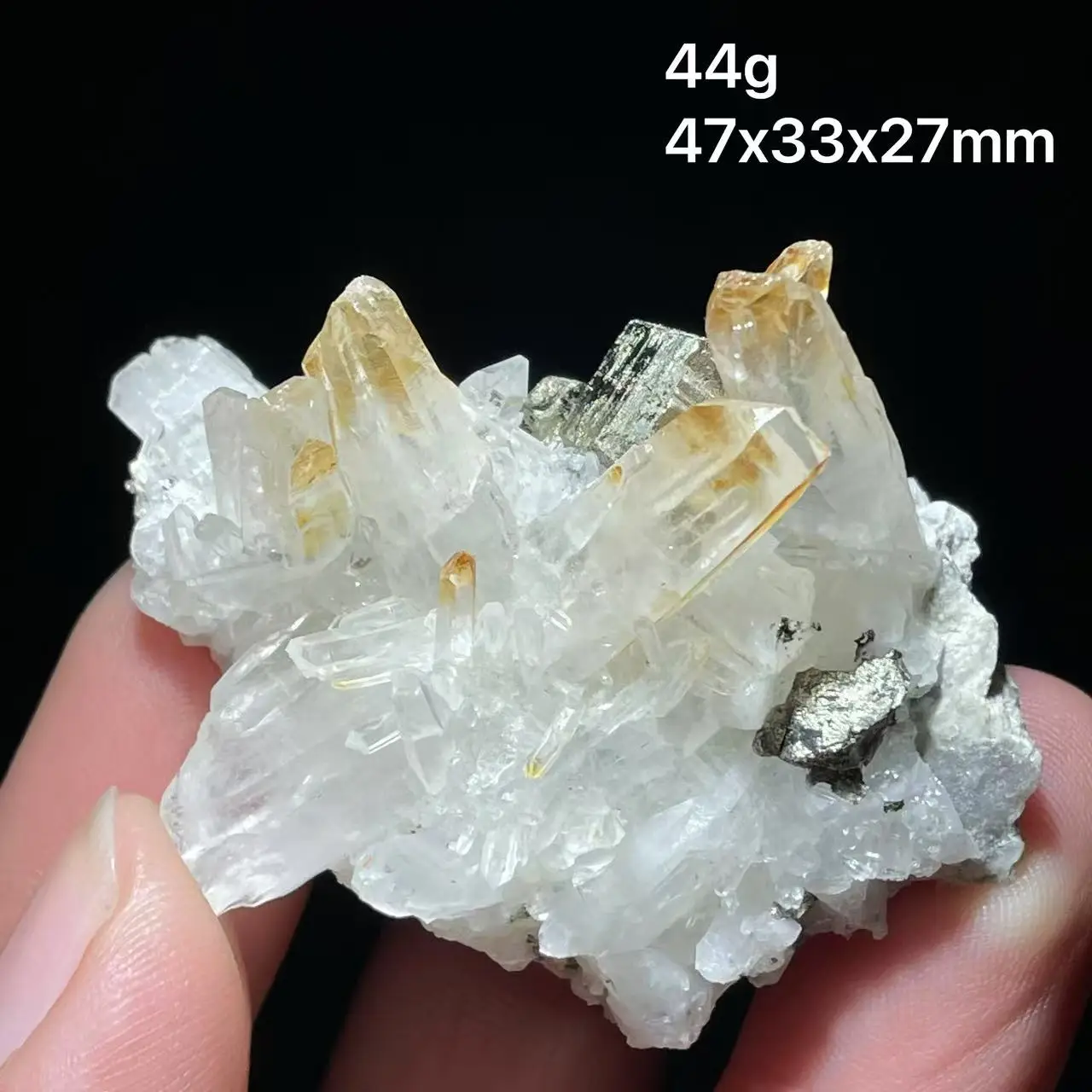 New 100% natural pyrite clean crystal cluster mineral specimen from Indonesia