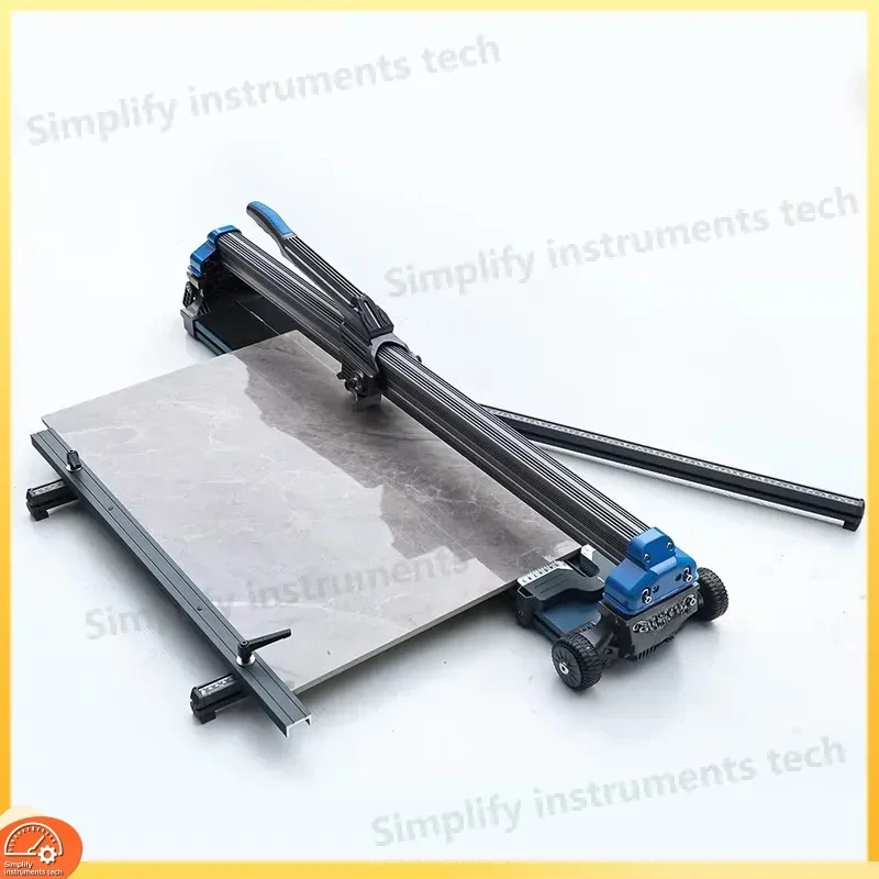 48 Inch Manual Tile Cutter for Ceramic Porcelain Stone Tiles Heavy Duty Hand Tool with Adjustable Cutting Guide and