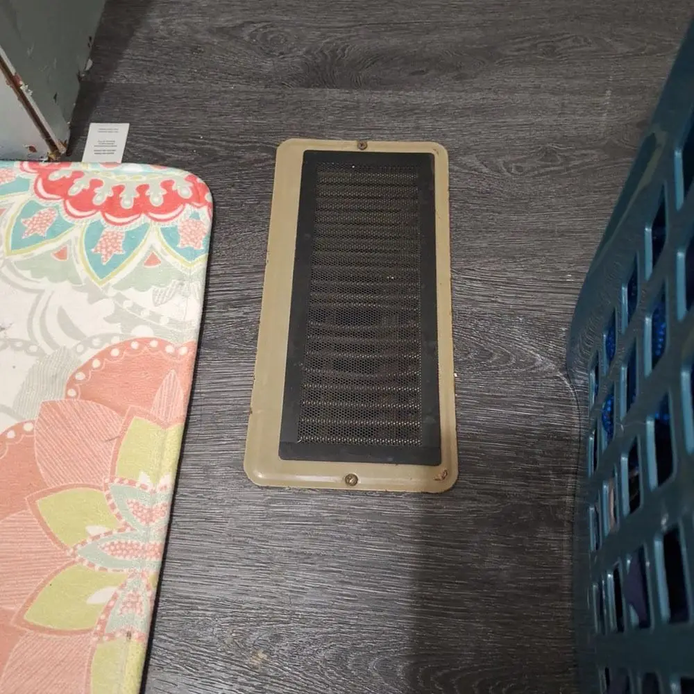 2Pcs Rectangle Shape Magnetic Air Vent Screen Cover Adhesive Design Mesh Filter Mesh Vent Cover Durable Easy Install