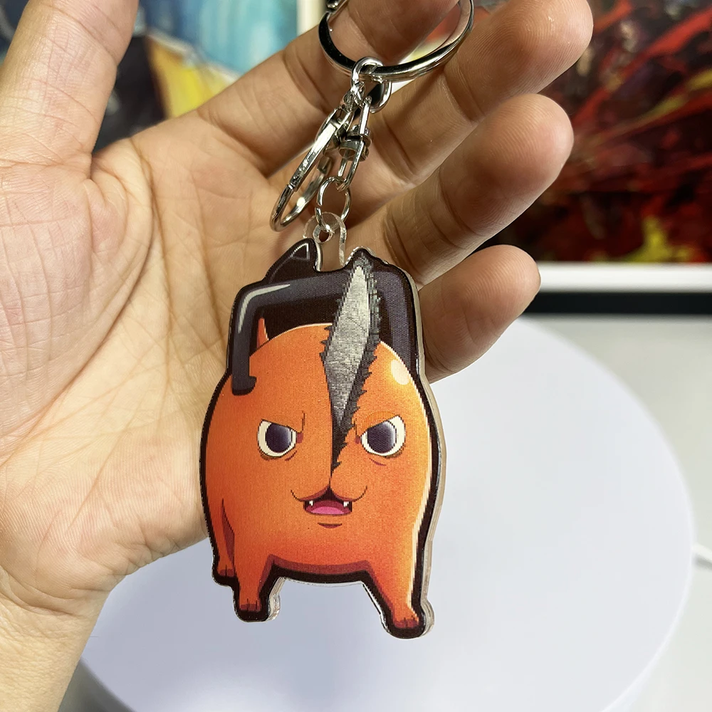 Anime Key ring Pochita Chainsaw Man Keychain Pendants for Cars,Bags,Etc.(Pls Contact us for Full Catalogs)