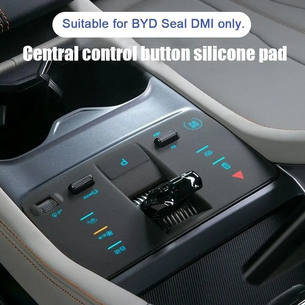 Protective Silicone Central Control Pad for BYD Seal DMI - Image 3