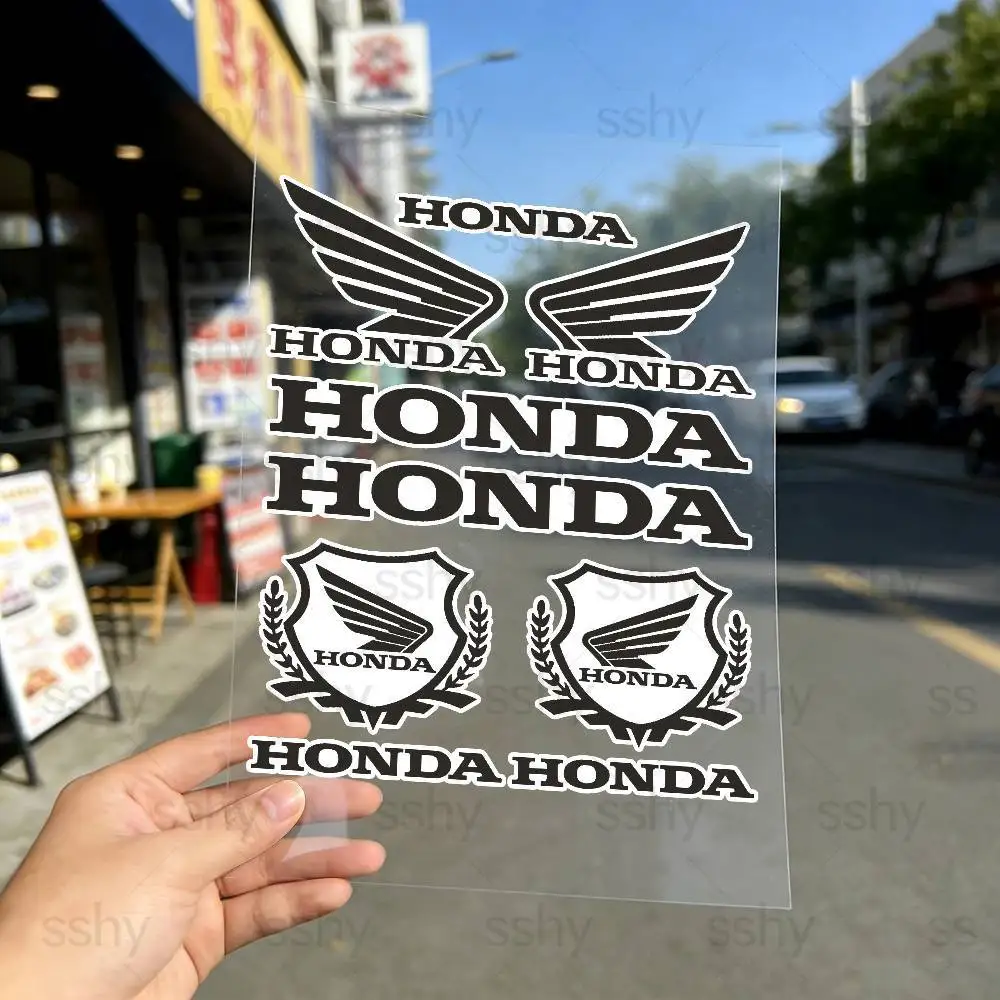 For Honda 18 Colors Reflective Motorcycle Stickers, 3M Safety Warning At Night In The Dark Scooter Helmets