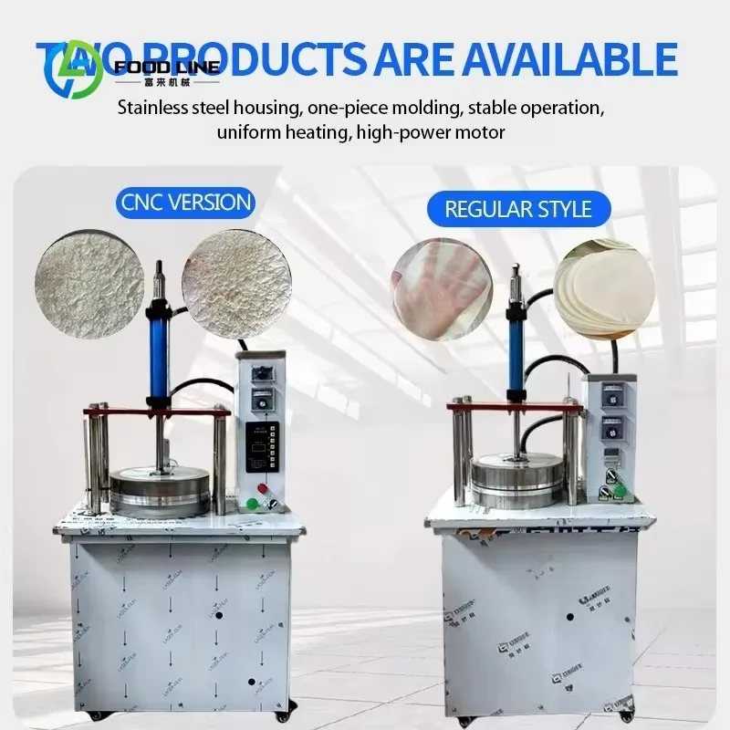 Customized Commercial Automatic Tortilla Press Machine Multi-purpose for Pancake Scone Flatbread Bakery Production