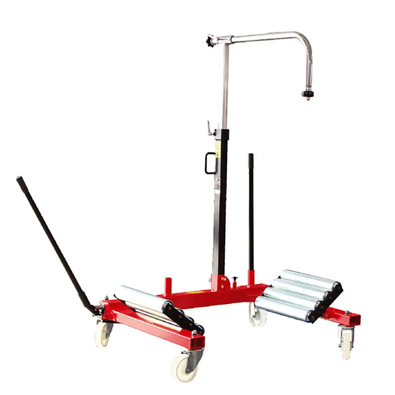 Easy to move Hydraulic 1.5 tons Large construction vehicle Tire transportation Tire transfer vehicle Truck wheel mobile trolley