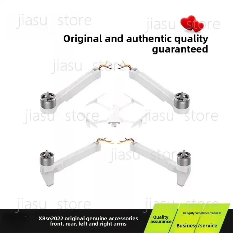 Landing Gear with Engine Motor for FIMI X8SE 2022 Drone Repair Parts Original  Rear Left Right Body Arm